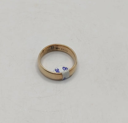 Argolla lisa ORO10k peso 8.5gr, usado