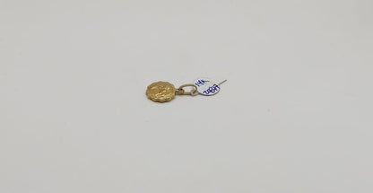 Dije religioso oro 14k peso 1gr, usado