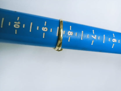 💛 Anillo de Oro 15 Años con Diseño de Corazón y Chispita 💛