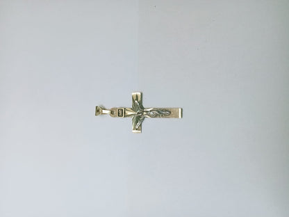 Dije de Oro 10K Diseño Cruz – Clásico y Elegante