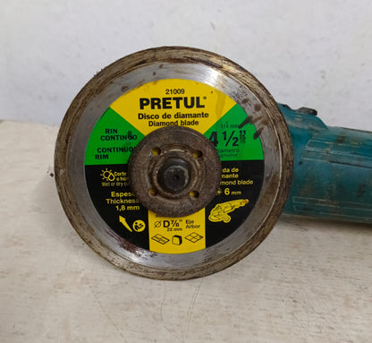 Mini esmeril MAKITA m9510 con disco, usado