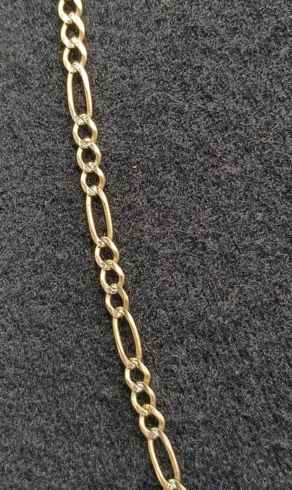 Cadena con dije ORO 10k peso 9.8gr, usado