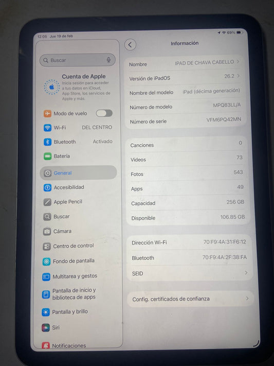 🍎📱 EN VENTA – APPLE iPAD 10ª GENERACIÓN 📱🍎