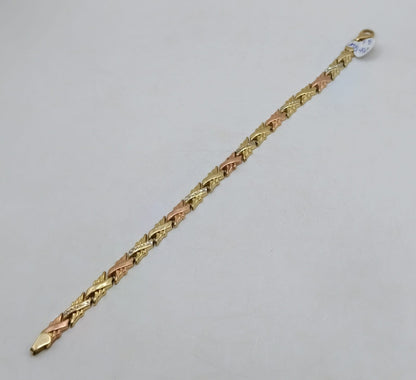 Pulsera paloma ORO 14k peso 5.8gr, usado