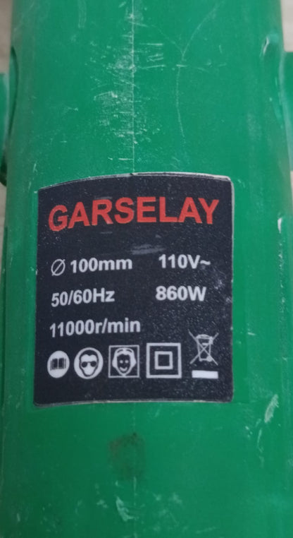 Mini esmeril GARSELAY gra-12 con disco, usado