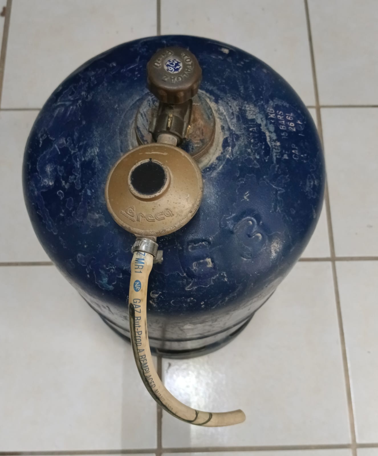 Cilindro de Gas 12KG, usado