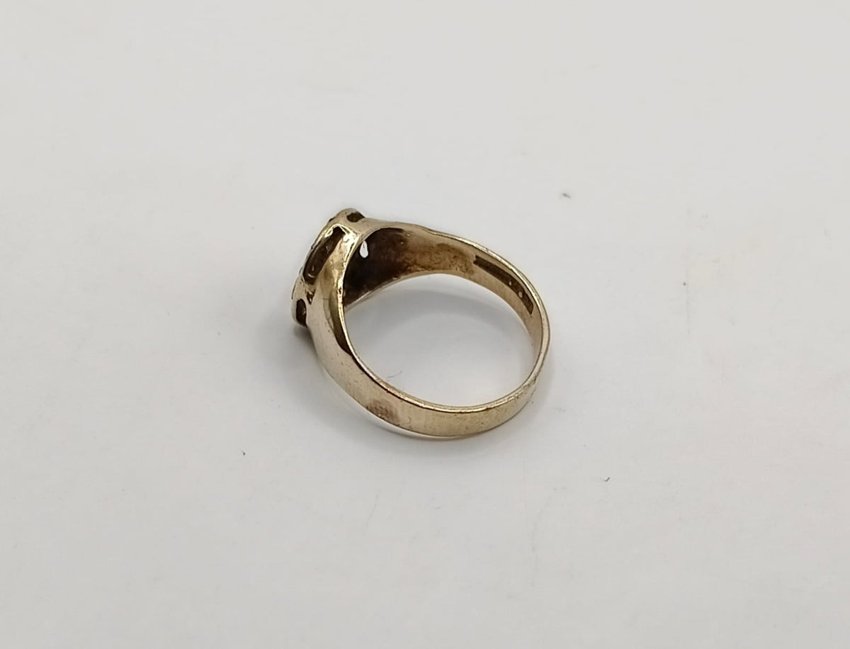 Anillo infantil ORO 10k peso 1.8gr, usado