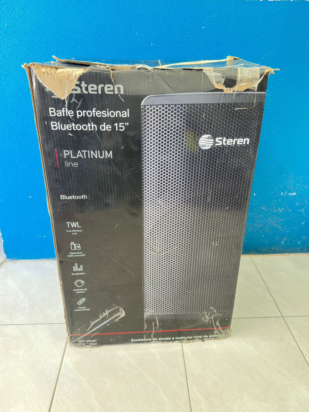 Bocina STEREN – Bafle Profesional (usada)
