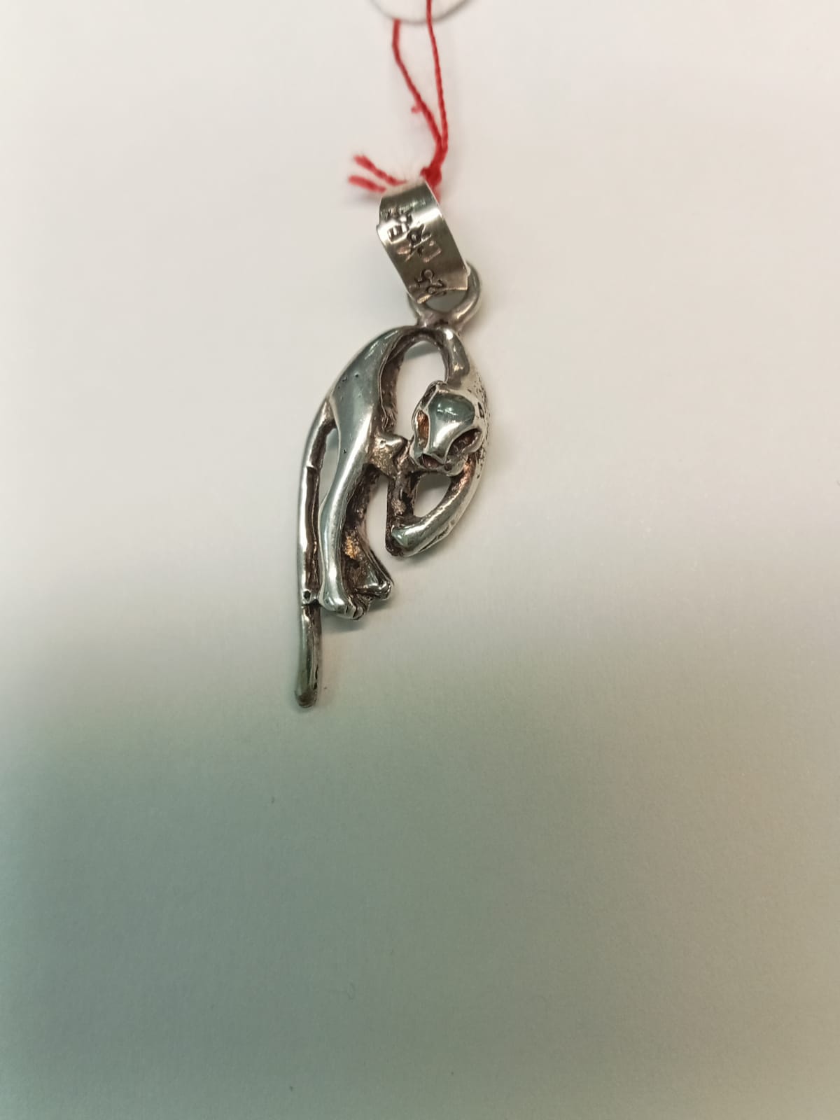 dije plata -diseño gato