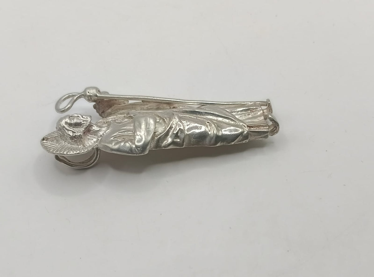 Dije de san judas PLATA 925 peso 14.6gr, usado