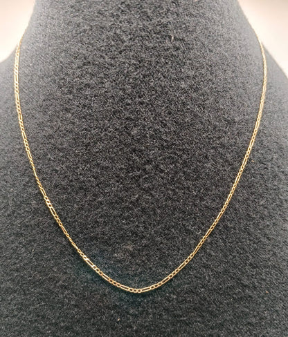 Cadena delgada ORO 14k peso 1.4gr, usado