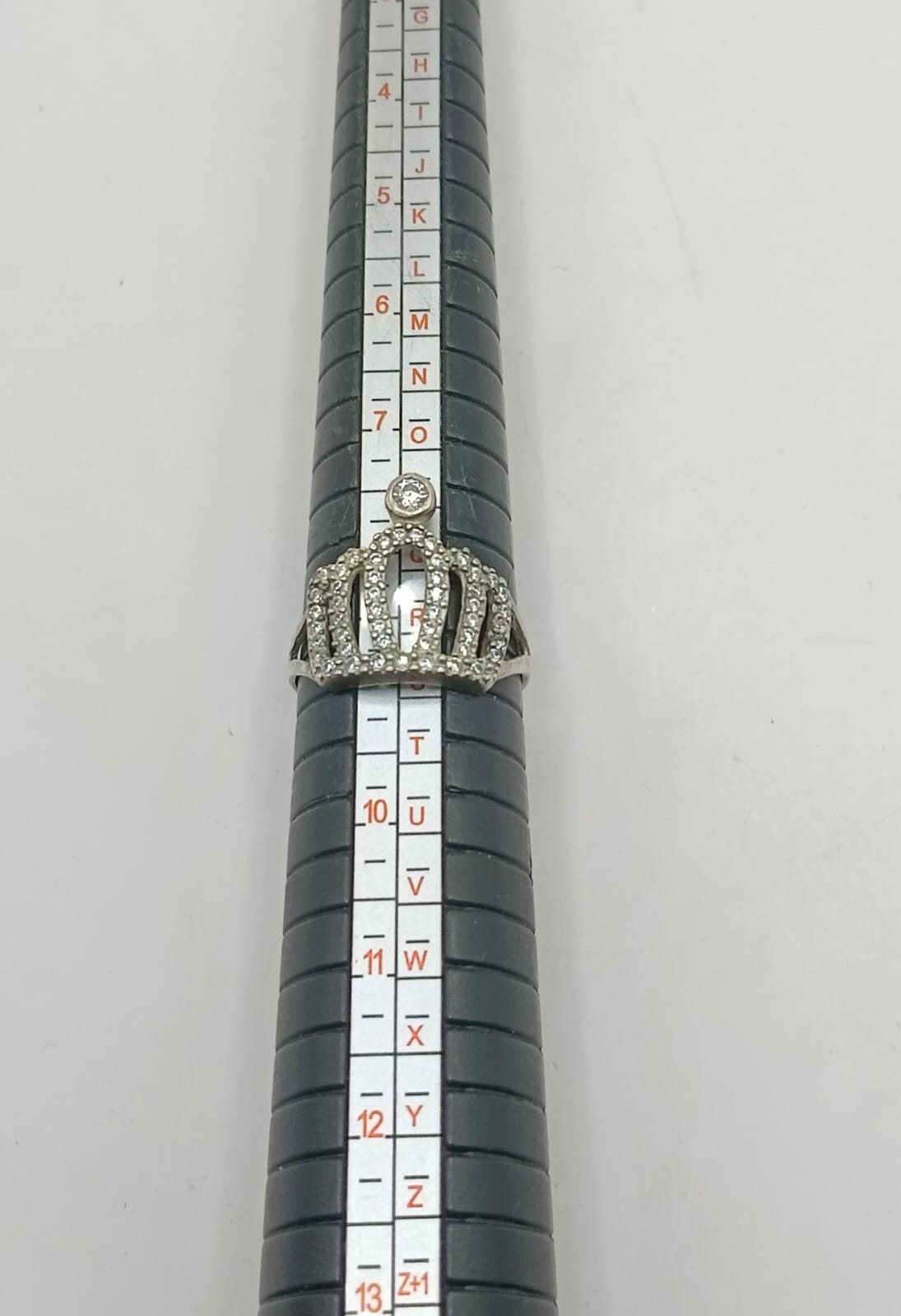 Anillo corona PLATA925 peso 2.7gr