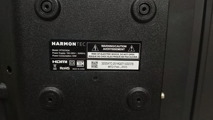 Smart tv HARMONTEC  32 pulgadas, usado