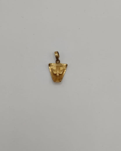 Dije de paloma ORO 8k peso .9gr, usado