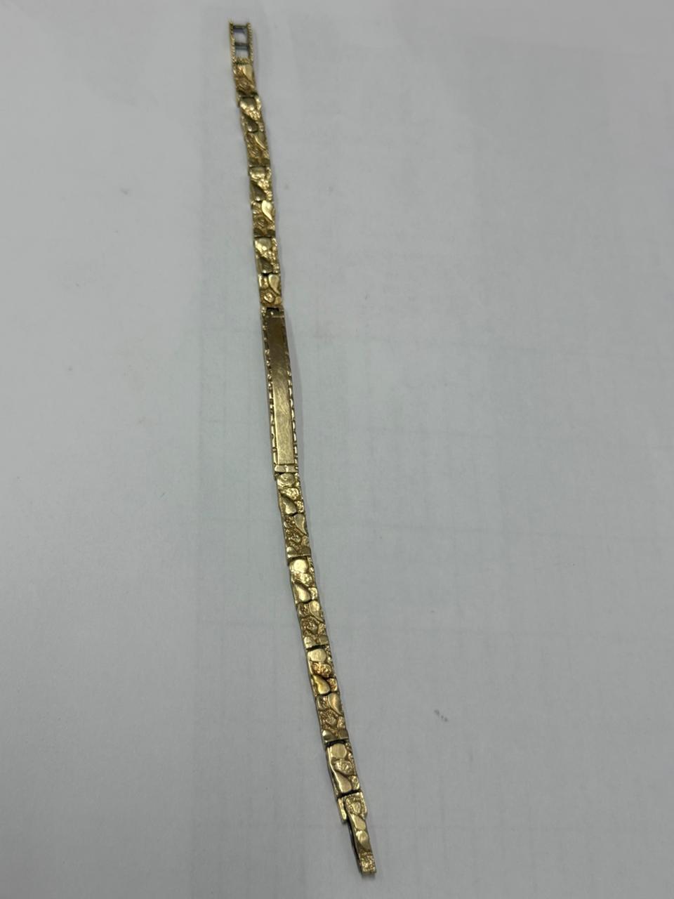ESCLAVA TIPO ROCOSA DE 14K 18 CM 8.4 GR