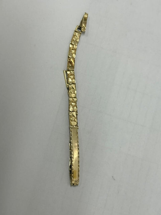 ESCLAVA TIPO ROCOSA DE 14K 18 CM 8.4 GR