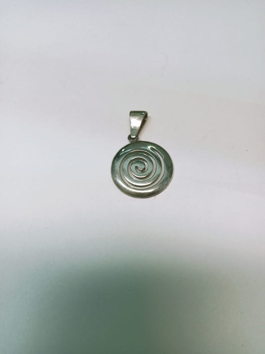 dije de plata - diseño spiral