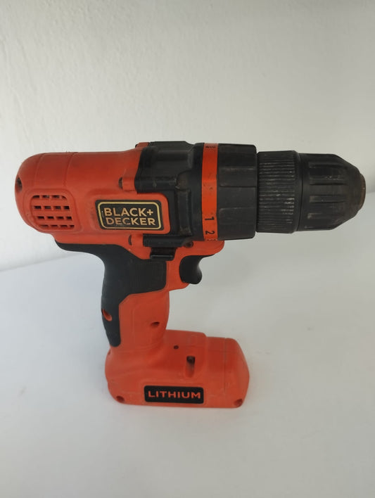 🔧 Black &amp; Decker LD108 – Taladro Inalámbrico ⚡🔋-usado