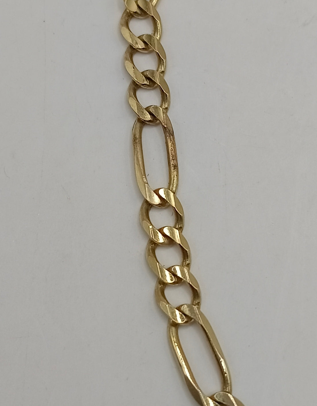 Pulsera eslabon 3x1 ORO 10k peso 4.5gr, usado