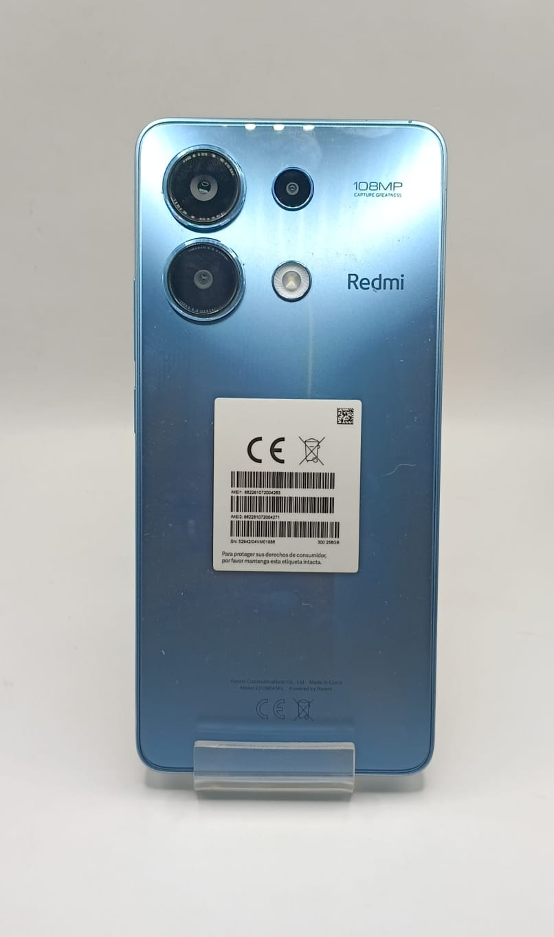 Redmi note 13 256gb 8ram liberado, usado