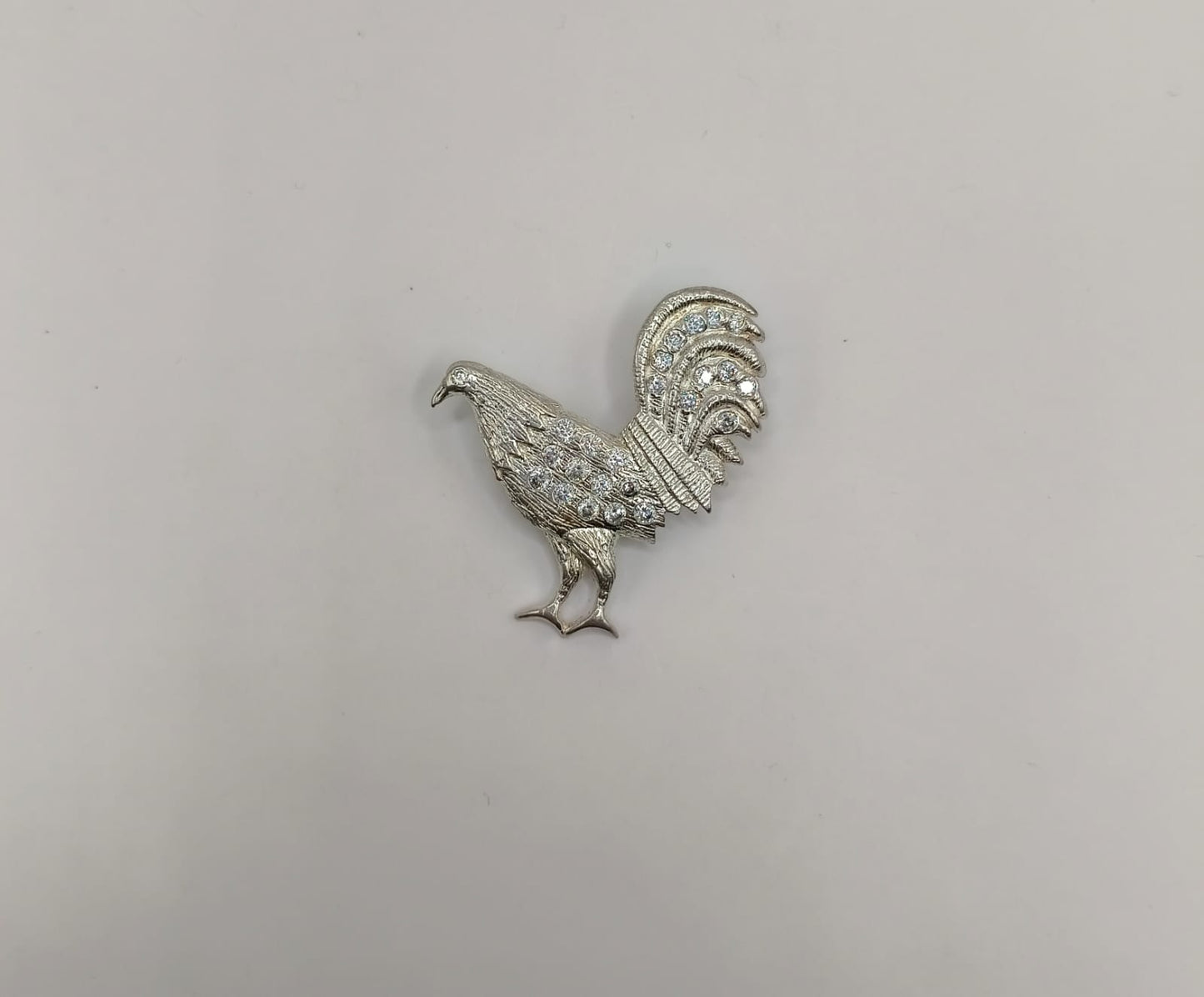 Dije de Gallo PLATA 925 peso 6.1gr, usado