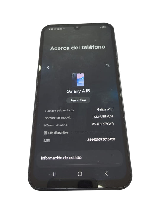 📱 Samsung Galaxy A15 – 128 GB / 4 GB RAM ✨💙