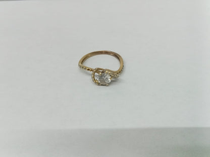 💍✨ ANILLO SOLITARIO DE ORO 10K ✨💍