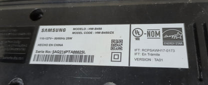 Barra de sonido SAMSUNG soundbar by4, usado