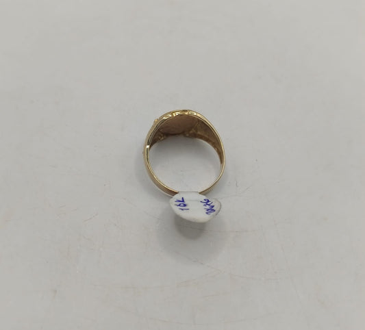 Anillo tipo sello ORO10k peso 2.7gr, usado