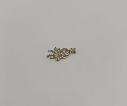 Dije de pulpo PLATA 925 peso 1.9gr, usado