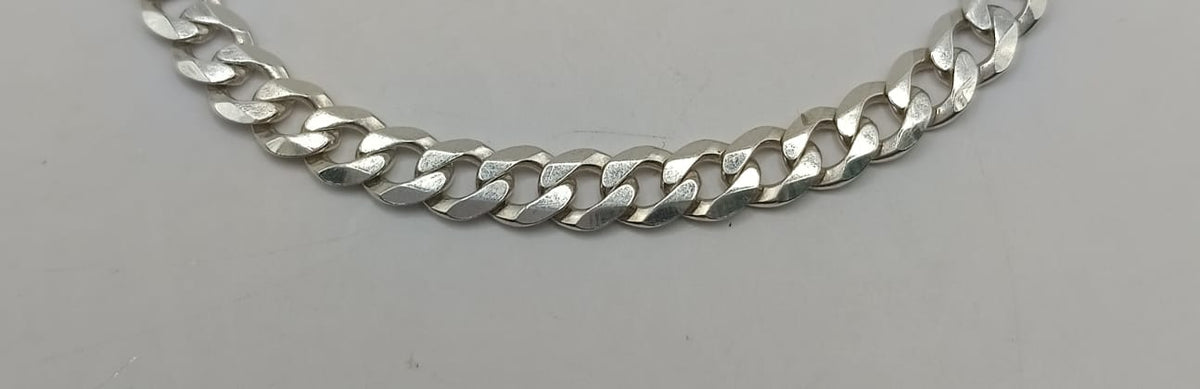 Pulsera eslabon 1x1 PLATA 925 peso 4.5gr