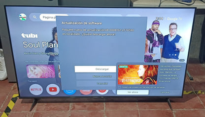 Smart tv TCL 55 pulgadas, usado