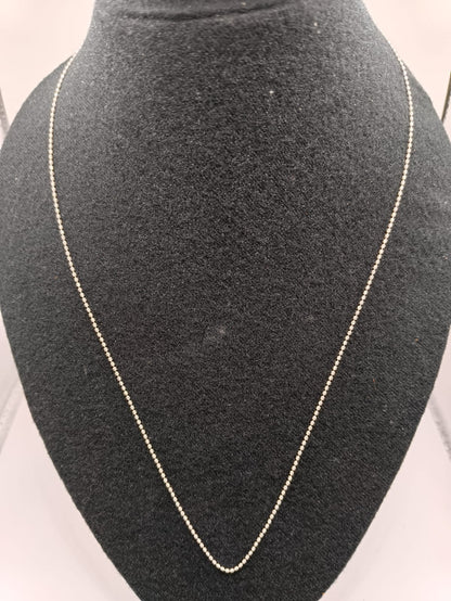 Collar punto seguido PLATA925 peso 3.5gr 55cm, usado