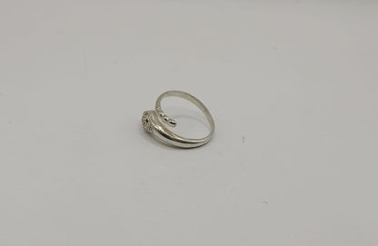 Anillo vibora PLATA 925 peso 3.1gr, usado