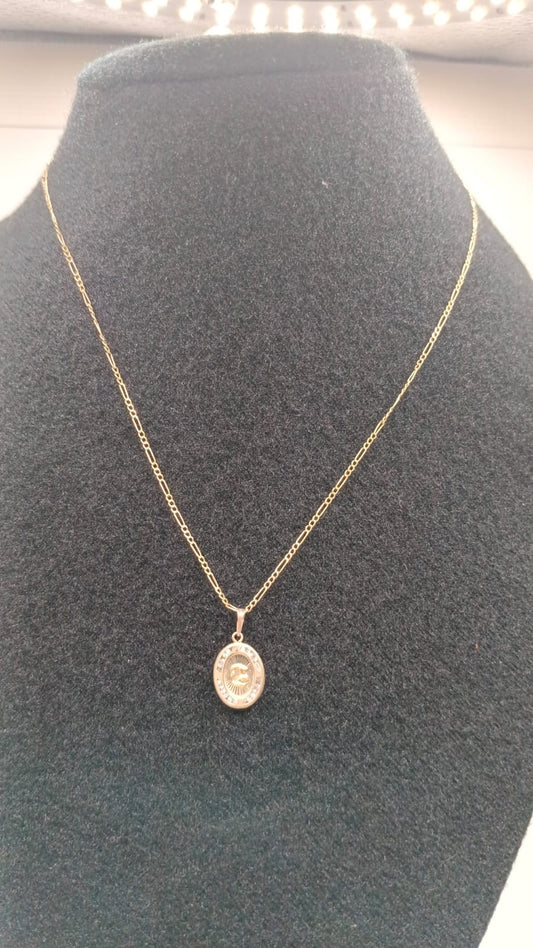 Cadena de ORO con dije 10k peso 1.6gr, usado