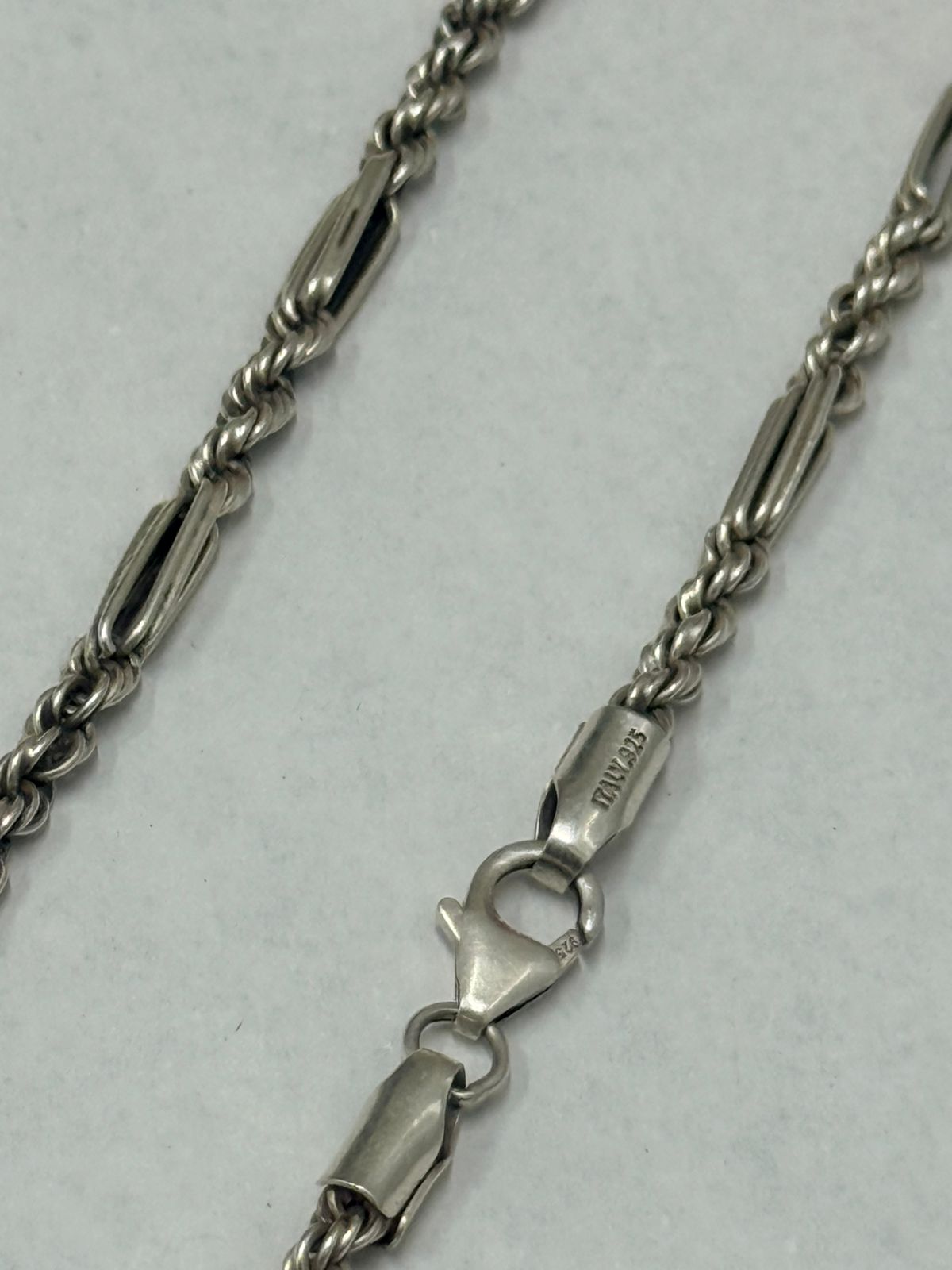✨ Cadena Figaro de Plata – 19.4 g 💎💖