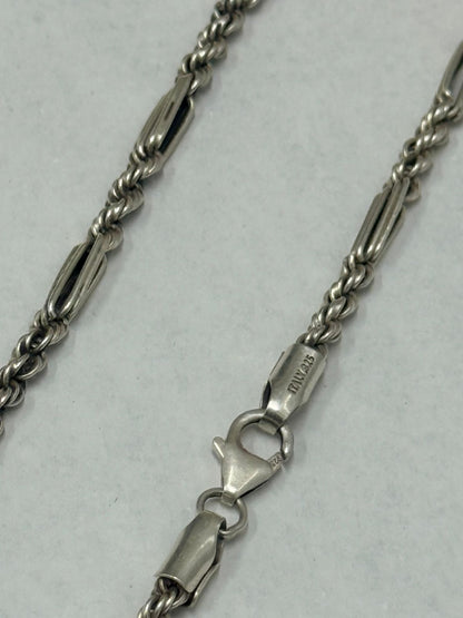 ✨ Cadena Figaro de Plata – 19.4 g 💎💖