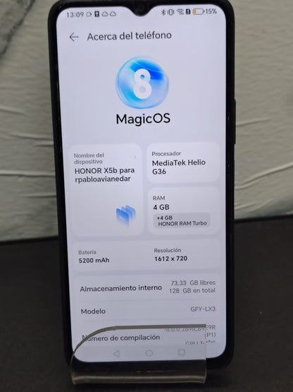 HONOR X5b 128 GB 4 RAM