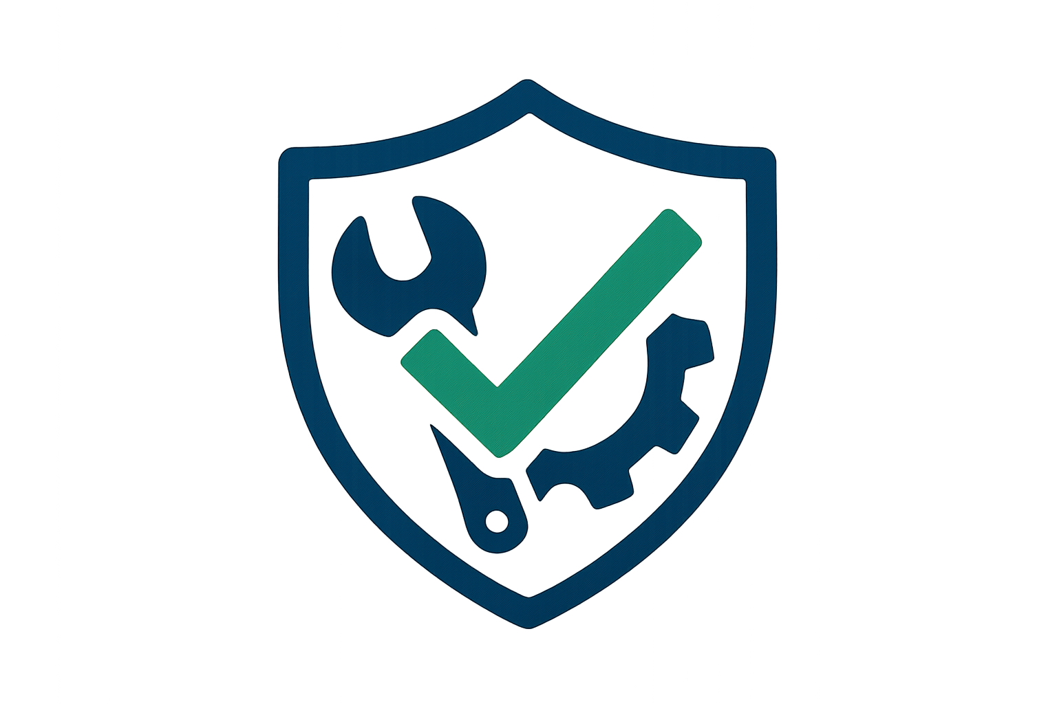 icono de escudo/ check / herramienta