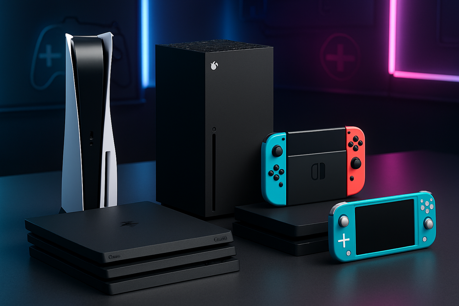 imagen sin texto para categoria de consolas de videojuegos