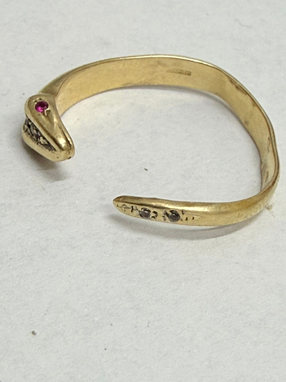 ANILLO SERPIENTE 14 K 3.3 GR (ABOLLADO)