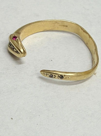 ANILLO SERPIENTE 14 K 3.3 GR (ABOLLADO)