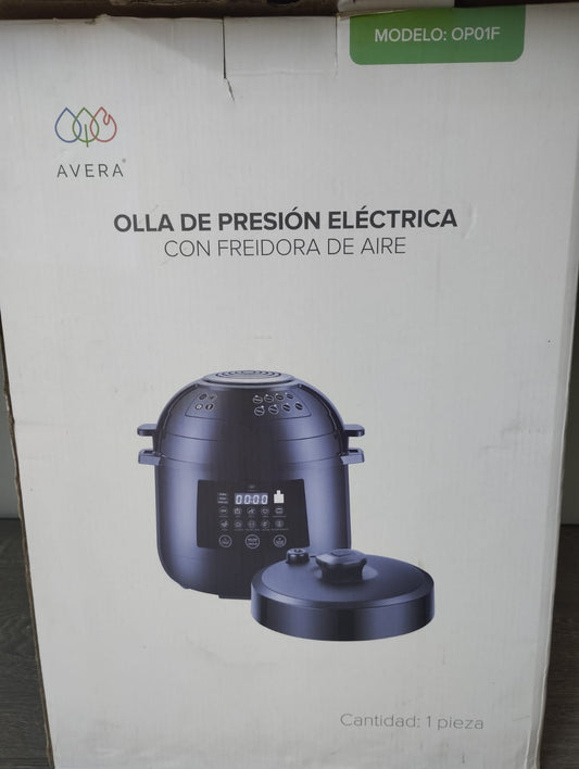 Olla de Presión Avera airfryer 10 presets op01f-USADA
