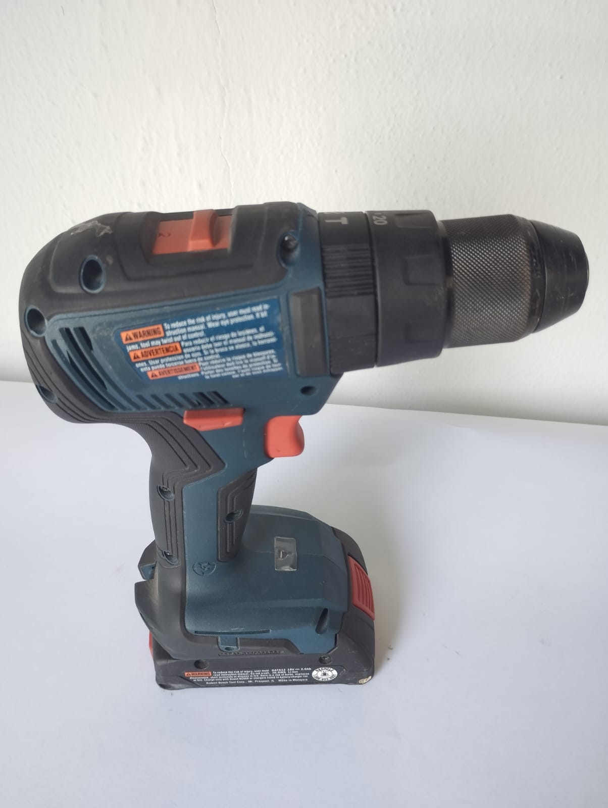 Rotomartillo Inalambrico Bosch 18v Brushless Gsb18v-490 Bols (Usado)